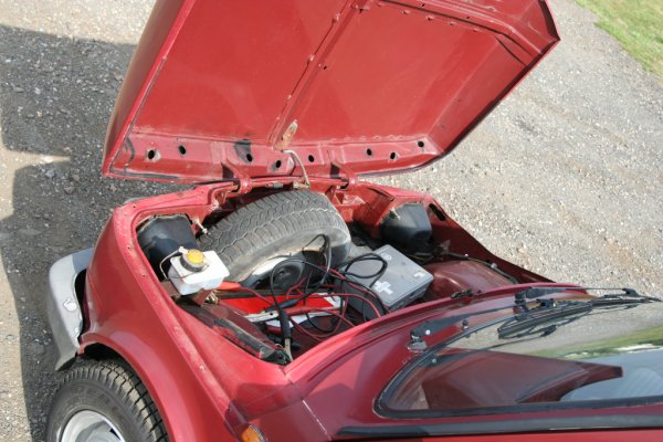 Kofferraum Fiat 126 fsm Bambino
