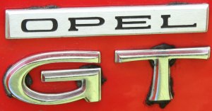 Emblem Opel GT