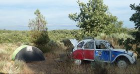 with a 2CV to India