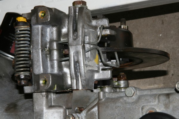 2CV brake assembly