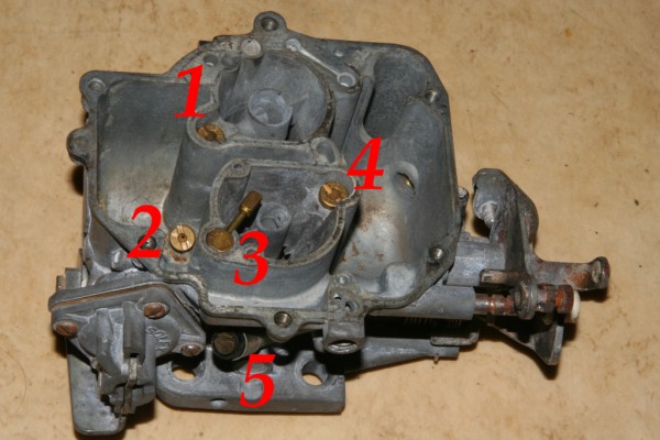 2CV carburetor nozzle