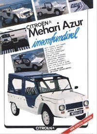 Werbeprospekt Citroën 1987